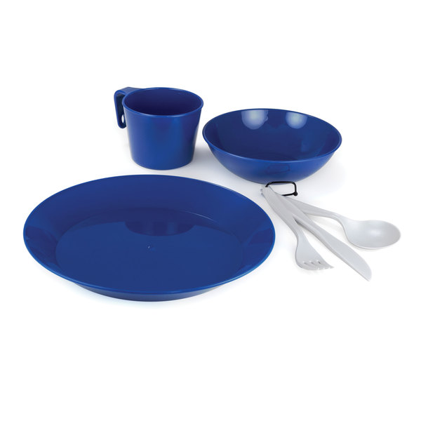 Gsi Outdoors GSI Outdoors Cascadian 1-Person Table Set - Blue 77281